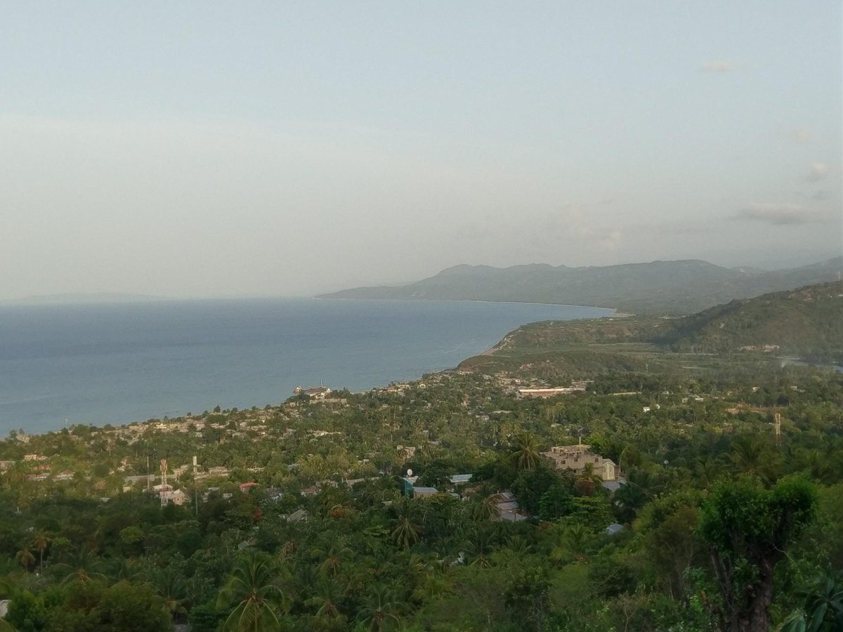 Field survey work in remote Artibonite, Haiti, 2016