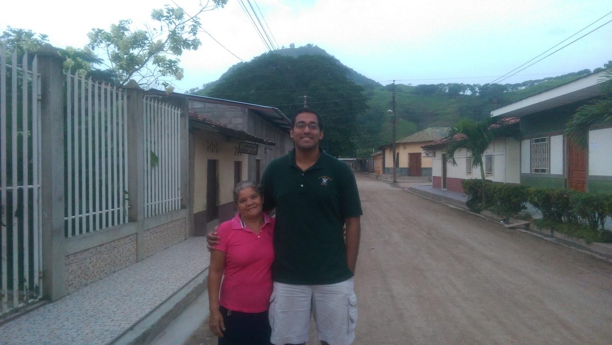With a community partner in Quilalí, Nueva Segovia, Nicaragua, 2011